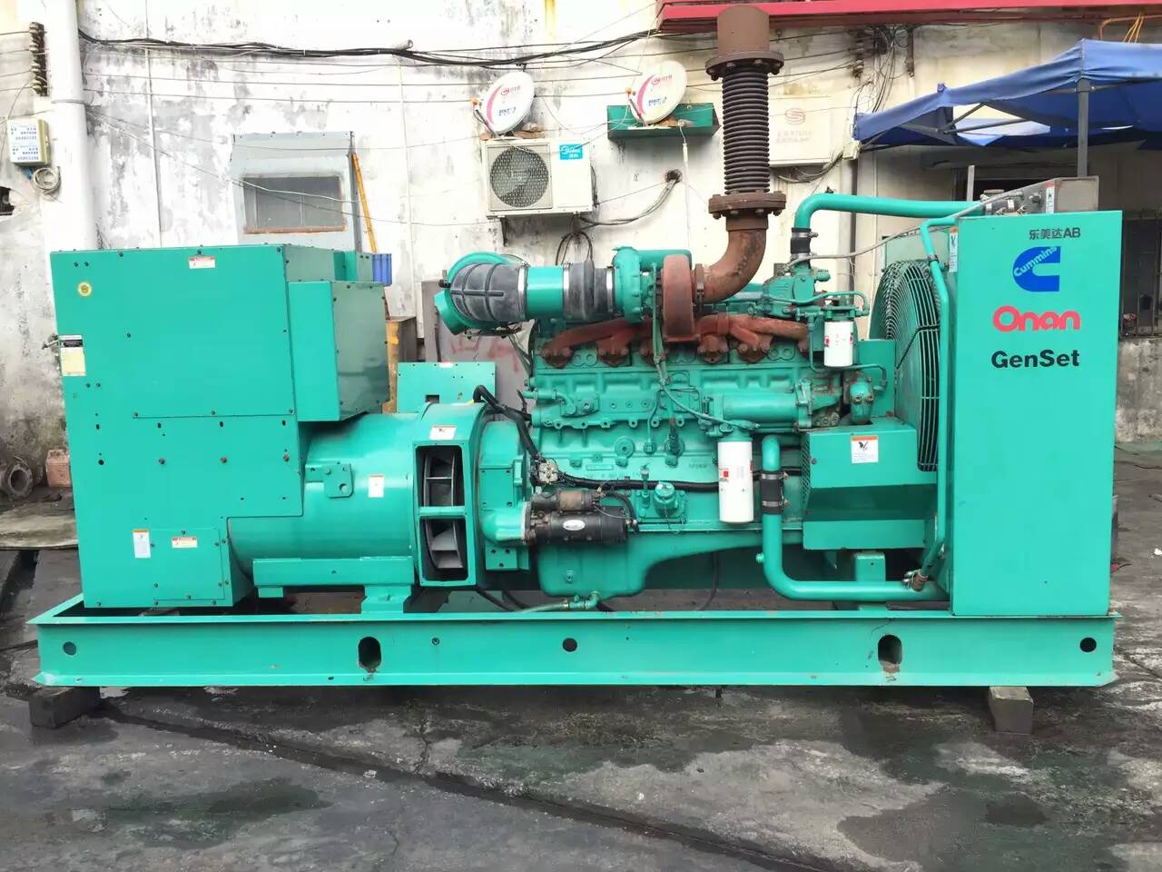 托克逊租赁发电机-柴油发电机不正常冒烟的原因